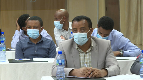 Representatives from the Federal Ministry of Health at the launch of Ethiopia’s 3rd National NTD Strategic Plan and Sustainability Plan for NTDs. Photo courtesy of Ethiopia’s Federal Ministry of Health.