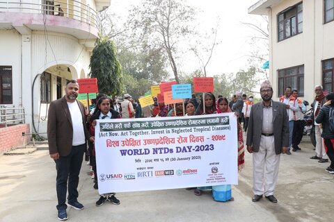 An advocacy event held in the Kapilvastu district of Nepal