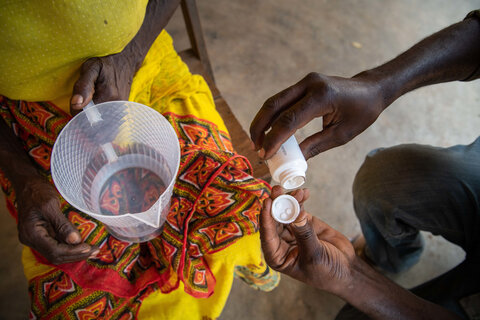 Preventive treatment campaigns for LF, which distribute medicine to all individuals in an at-risk area, have helped reduce the risk of LF transmission across Tanzania. Photo Credit: RTI International/Roshni Lodhia